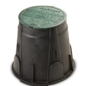 Rainbird 175mm Round Valve Box with Green Lid